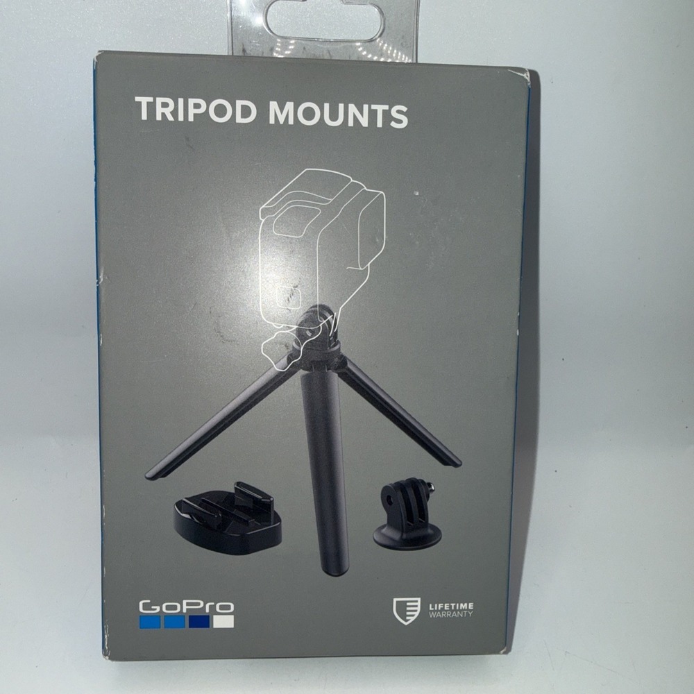 Tripod Mounts for All GoPro Cameras ABQRT-002 NEW In Box